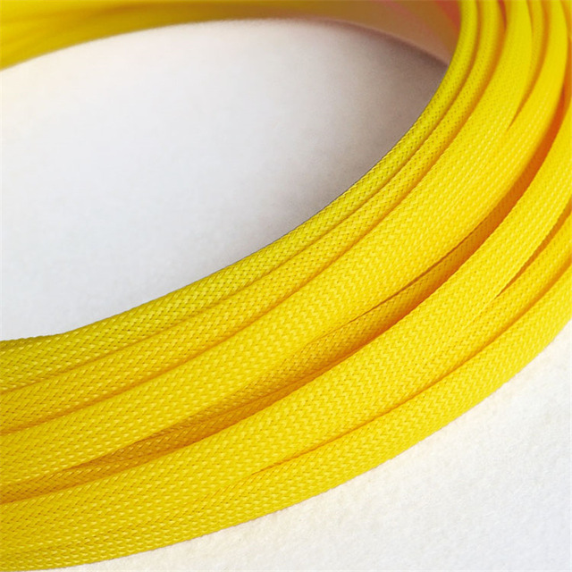 Оплетка для кабеля 10мм 10-25мм² (5-4Ga) желтый