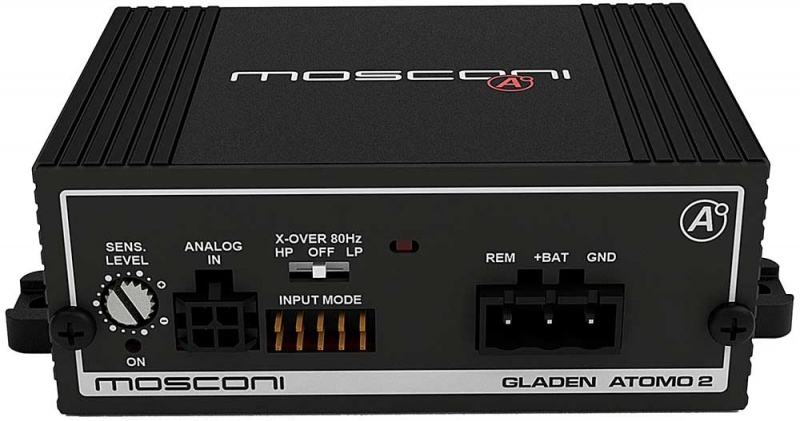 2-канальний підсилювач Mosconi Gladen Atomo 2 фото 2