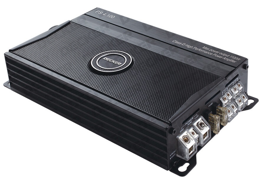 4-канальний підсилювач Decker PS 4.100 фото 1