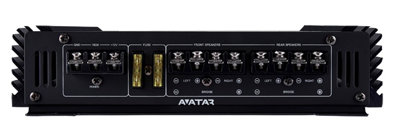 4-канальний підсилювач Avatar ABR-240.4 фото 3
