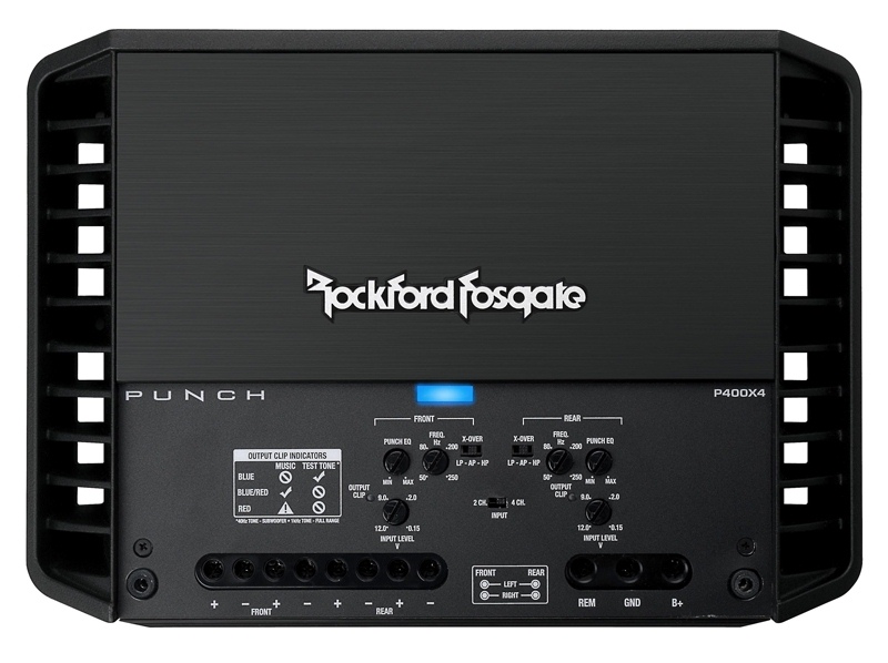4-канальний підсилювач Rockford Fosgate P400X4 фото 3