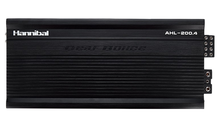 4-канальний підсилювач Deaf Bonce Hannibal AHL-200.4 фото 1