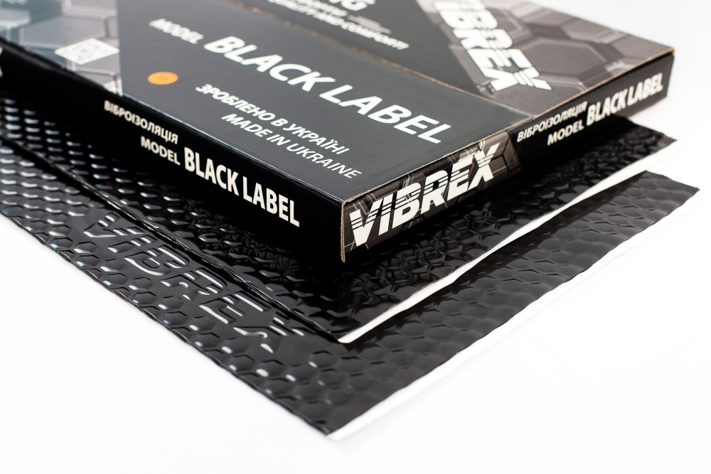 Виброизоляция Vibrex Black Label 4*500*700