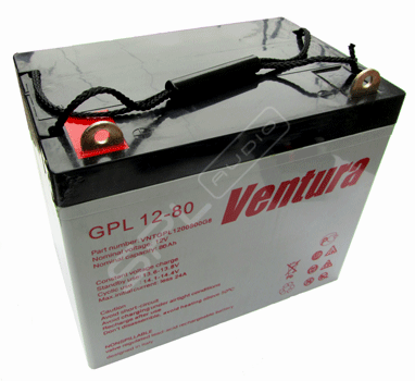 AGM аккумулятор Ventura GPL 12-80