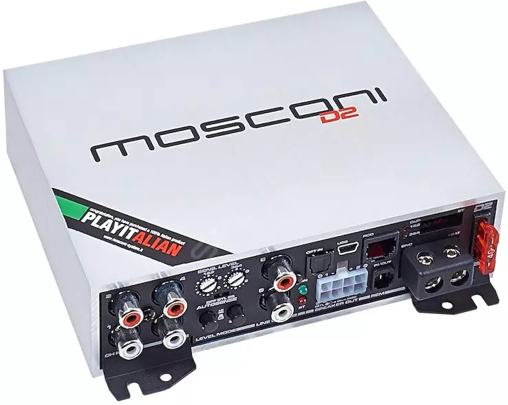 Процессорный 4-канальный усилитель Mosconi Gladen mosD2-100.4 DSP №1