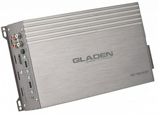 4-канальний підсилювач Gladen Audio RC 70C4 BT фото