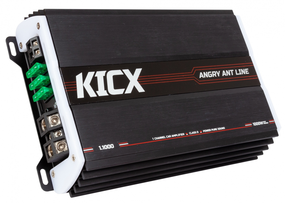 1-канальний підсилювач Kicx Angry Ant 1.1000 фото 1