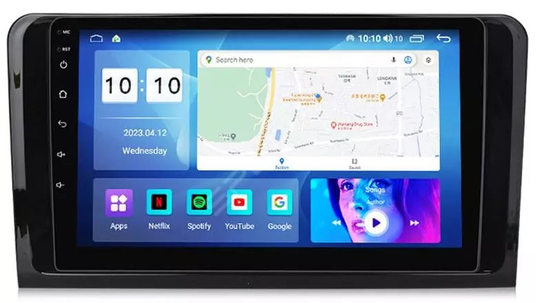 Resonance M300 4+32 Gb Mercedes-Benz ML-Class (2005-2011), GL-Class (2006-2012) CarPlay 4G Штатная магнитола №1