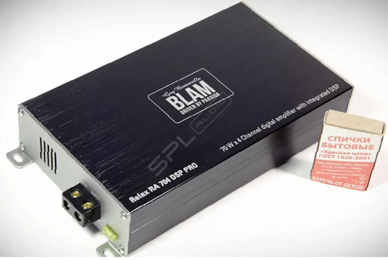 Процесорний 4 канальний підсилювач Blam RA 704 DSP PRO №1