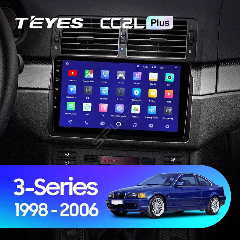 Teyes CC2 PLUS BMW 3-Series E46(0 Din)1998-2006 9