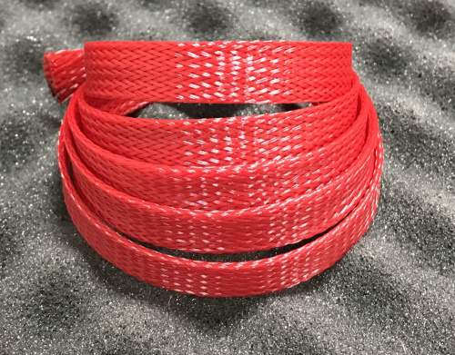 Оплетка для кабеля 6мм 4-10мм² (11-5Ga) красный