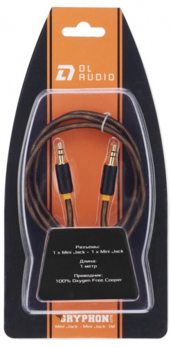 Кабель AUX DL Audio Gryphon Lite Mini Jack - Mini Jack 1M