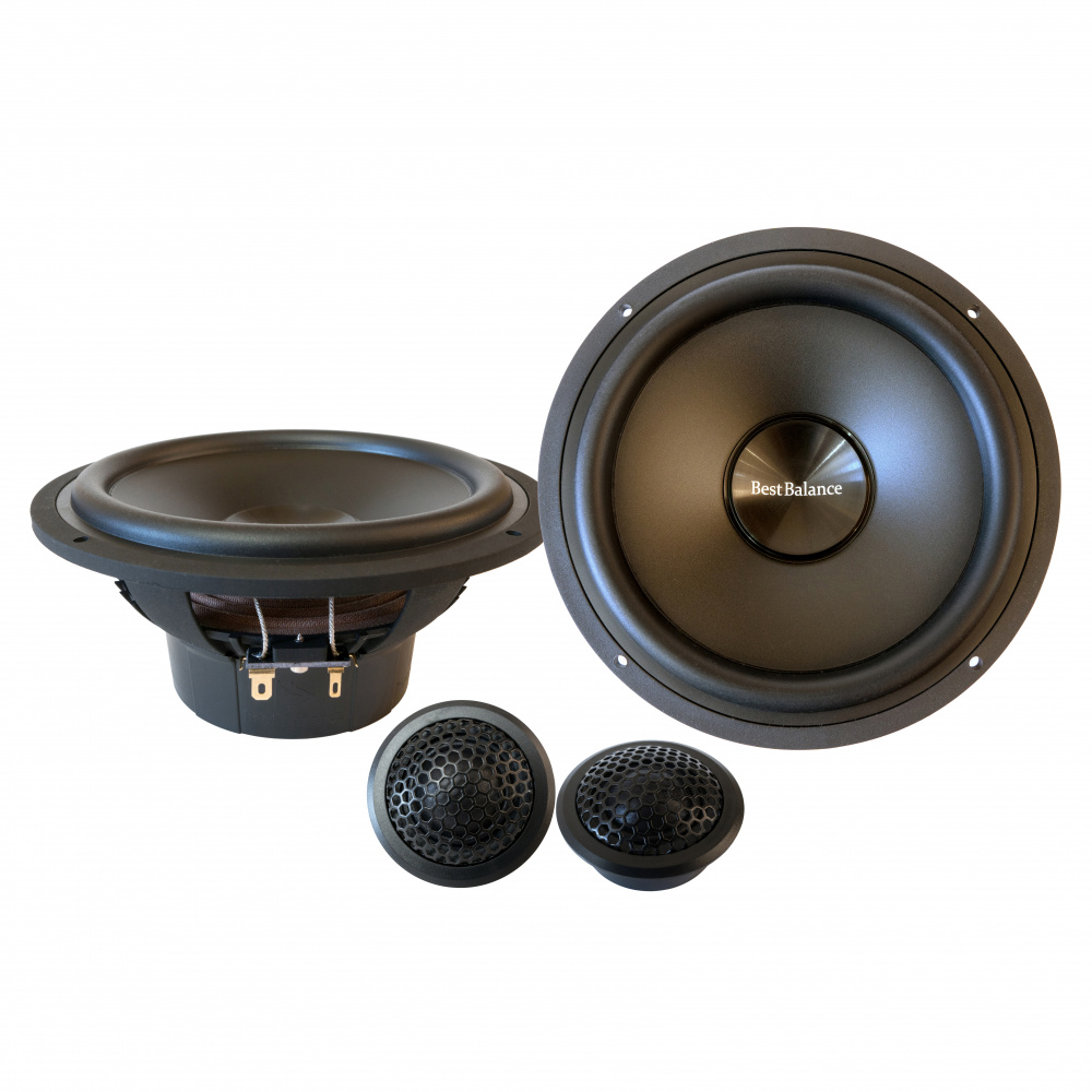 Компонентная акустика Best Balance E6.5C Black Edition