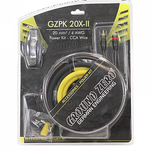Комплект для 2-го підсилювача Ground Zero GZPK 20X-II фото