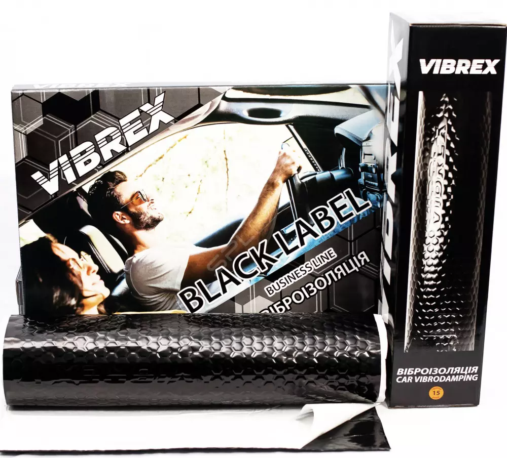 Виброизоляция Vibrex Black Label 2*500*4000 №1