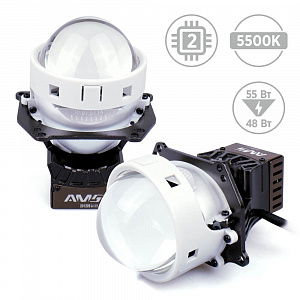 Светодиодные линзы AMS Z7 (Aozoom A7) Bi-LED 3&quot; фото
