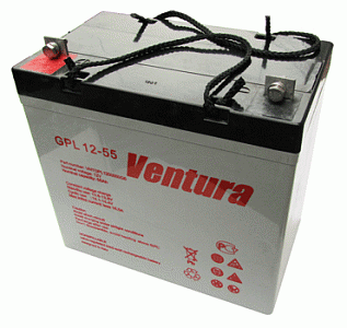 AGM аккумулятор Ventura GPL 12-55 фото