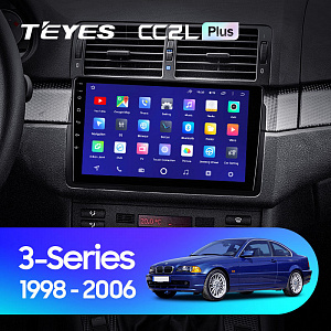 Teyes CC2 PLUS BMW 3-Series E46(0 Din)1998-2006 9" Штатна магнітола фото
