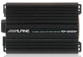Процесорний 8-канальний підсилювач Alpine PDP-E800DSP фото