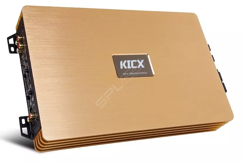 4-канальний підсилювач Kicx QS 4.160 M Gold Edition №1