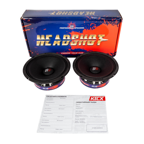 Эстрадная акустика Kicx Headshot E65