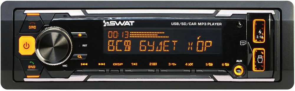 Автомагнитола SWAT WX2101UB 